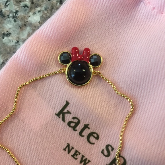 NWT Kate Spade Minnie Mouse Slider Bracelet - Picture 12 of 14